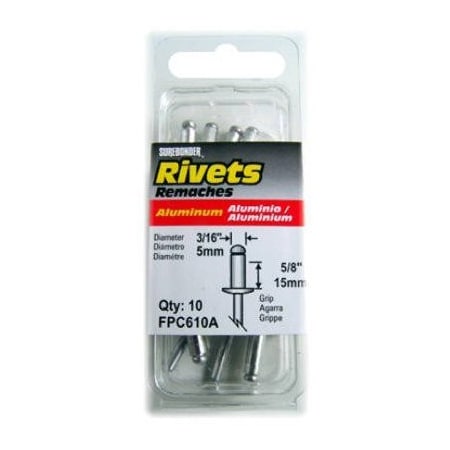 Fpc 10PK XL ALU Rivet FPC610A